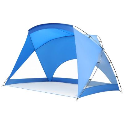 8. Strand- und Gartenzelt XXL 273 x 195 x 175/155 cm