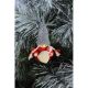 34. Dekorative Puppe mit Tasche, rotes Mädchen, 7,5 cm