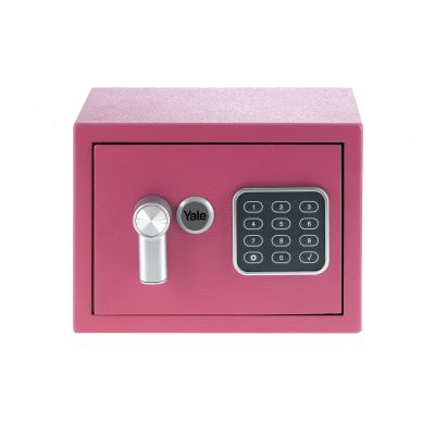 6. Yale Mini-Elektroniksafe Rosa YSV Mini-Safe Rosa Basissafe