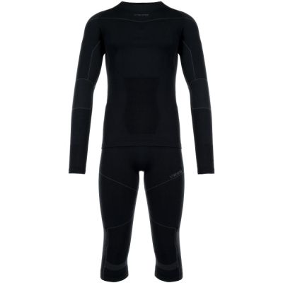 VIKING Gary 3/4 Set Bamboo Herren Unterwäsche Größe L schwarz