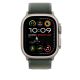 3. Apple Watch Armband MXTN3ZM/A Band S/M Q601-0GA Grün Nylon, Polyester, Elasthan, Titan