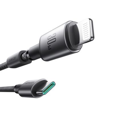 4. Joyroom S-A50 Unlimited Series 30W USB-C - Lightning Kabel mit magnetischer Organizer 1,2 m - Grau
