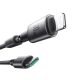 4. Joyroom S-A50 Unlimited Series 30W USB-C - Lightning Kabel mit magnetischer Organizer 1,2 m - Grau