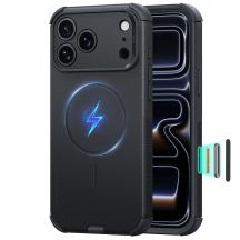 ESR Cyber ​​Tough MagSafe Hülle für iPhone 18 Pro / 17 Pro – Schwarz