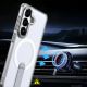 6. Hybrid Armor X Schutzhülle für Samsung Galaxy A36 / A37 mit Ständer, kompatibel mit MagSafe – Transparent