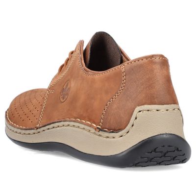 27. Rieker M RKR528 braune durchbrochene Lederschuhe 