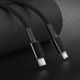 10. Baseus CATLGD-A01 Lightning – USB-C PD 20 W 480 Mbit/s 2 m Kabel – Schwarz