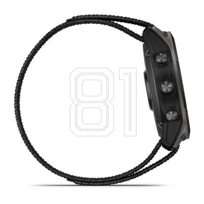 3. Garmin Enduro 2 Solar Schwarz Carbongrau DLC Ti Ultrafit Band 010-02754-01 Sportuhr