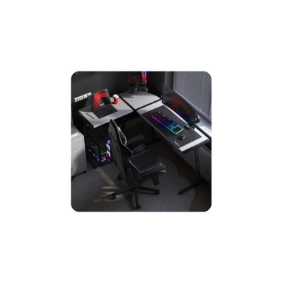 23. Huzaro Hero 6.0 Weißer Gaming-Schreibtisch