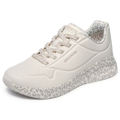 3. Skechers Damen-Sneaker UNO LITE SUBTLE PRINTS 177293 OFWT