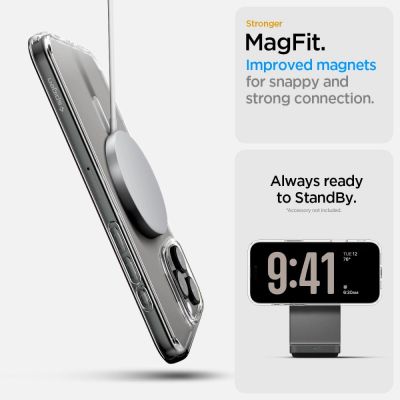 11. Spigen Ultra Hybrid „T“ Mag MagSafe Hülle für iPhone 16 Pro Max – Weiß