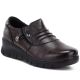 5. Damen-Keilschuhe aus braunem Leder, Vinceza 133118