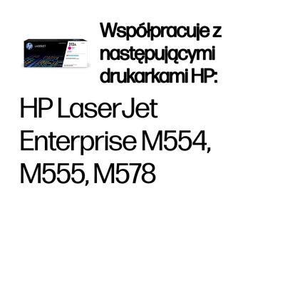 10. Original HP 212A Magenta LaserJet Tonerkartusche