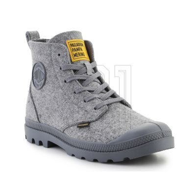 6. Palladium Pampa Hi Merino Schuhe 74377-027-M Grau