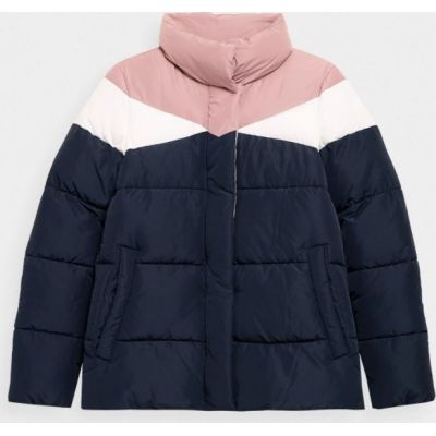 Jacke 4F W H4Z21-KUDP007 dunkelmarineblau