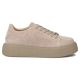 2. Damen-Lederschuhe, Sneaker, beige, Filippo DP7502/26