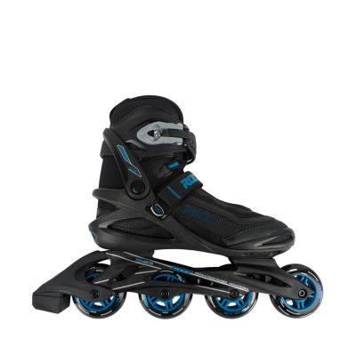 2. Roces Icon X Inlineskates Schwarz und Blau 400908 00001
