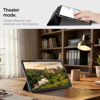 13. Spigen Smart Fold Hülle für Samsung Galaxy Tab A9+ / A11+ - Schwarz