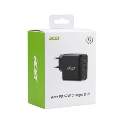 3. Acer ZL.ADTCC.00J Universelles Handy-Ladegerät Schwarz AC Schnellladefunktion intern