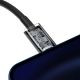 6. Baseus Superior Series 20W USB-C - Lightning Kabel mit Power Delivery 2m - Schwarz