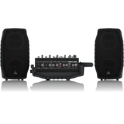 3. Behringer PPA200 PA-System, 200 W, Stand-PA-System, Schwarz