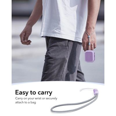 6. ESR Orbit Halolock MagSafe Hülle für AirPods Pro - Lila