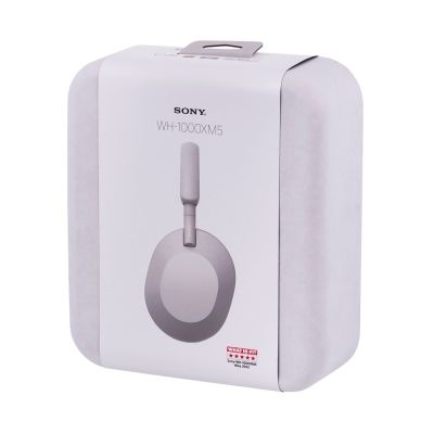 19. Sony WH-1000XM5 On-Ear-Bluetooth-Kopfhörer, silber