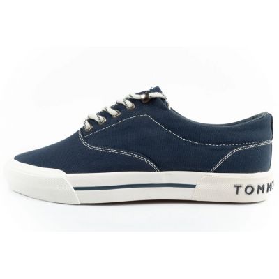 2. Tommy Hilfiger Herren Sportschuhe Sneakers modisch bequem Marineblau