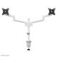 20. Neomounts DS60-425WH2 Monitorhalterung/Ständer 68,6 cm (27") Schreibtischweiß