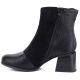 3. Gefütterte Damen-Ankle-Boots mit Blockabsatz, schwarz, M.Daszyński SA269-5
