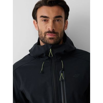 6. 4F 4FRAW26TSOFM699-20S Herren-Softshelljacke mit winddichter 8000er Membran