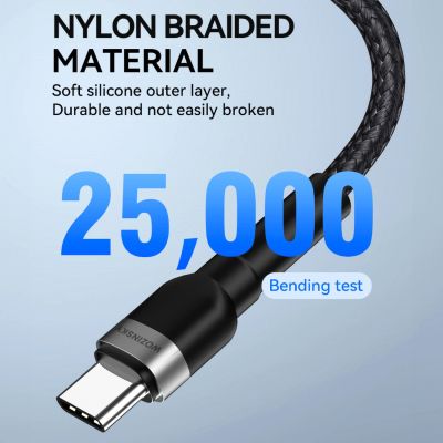 8. Wozinsky WNBAC2 USB-A / USB-C 2,4A Kabel 2 m - Schwarz