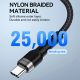 8. Wozinsky WNBAC2 USB-A / USB-C 2,4A Kabel 2 m - Schwarz