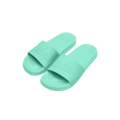 11. Kubota Basic Plain Pool Flip-Flops Mint K25SS-101-004-27-1