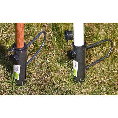 4. Metallener Strandschirm-Montagefuß