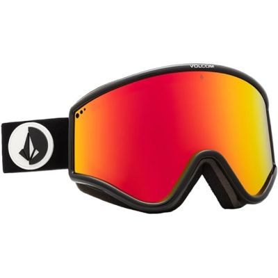 Volcom Yae Damen/Herren Snowboardbrille Sport Ski UV-Schutz Rot (VG0722300)