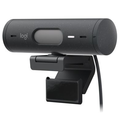 3. Logitech Brio 500 Graphite Webcam