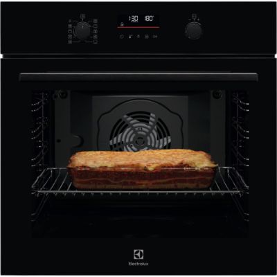 ELECTROLUX LOF6P16Z Elektrobackofen 60 l | Pyrolyse | Heißluft | SoftClosing | schwarz