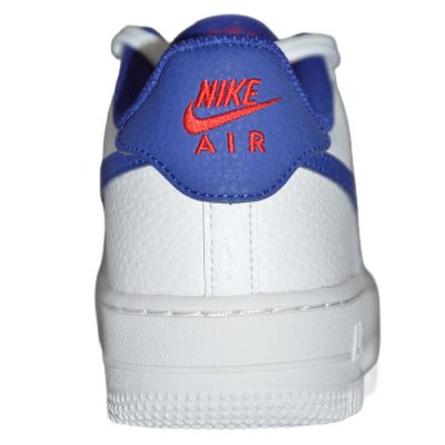 10. Nike Air Force 1 Damenschuhe, weiß/dunkelblau - CT3839-101