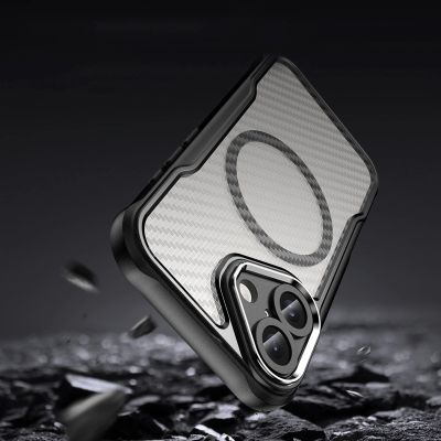 9. Leading Series MagSafe Silikonhülle für iPhone 16 – Schwarz