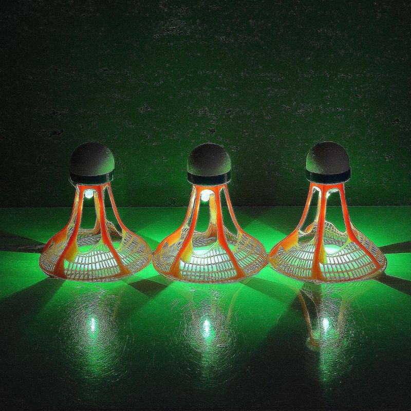10. BADMINTON-LUFTVERKLEIDUNG LED 3PCS ENERO PRO