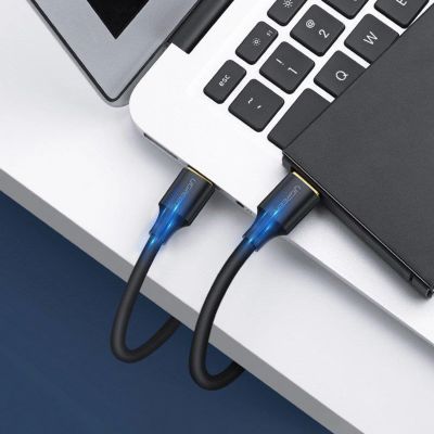 8. Ugreen US128 10370 USB-A 3.0 / USB-A 3.0 5Gb/s Kabel 1m – Schwarz