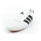 3. Adidas Damen-Taekwondo-Sportschuhe, weiße Leder-Slipper