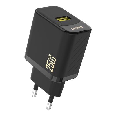 Dudao A27S 25W GaN USB-A Ladegerät - Schwarz