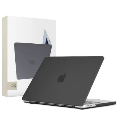 Tech-Protect SmartShell Hülle für MacBook Pro 16" M1 / ​​​​M2 / M3 2021-2023 - Mattschwarz
