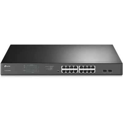 TP-Link TL-SG1218MPE Managed L2 Gigabit Ethernet (10/100/1000) PoE-Unterstützung 1 HE Schwarz