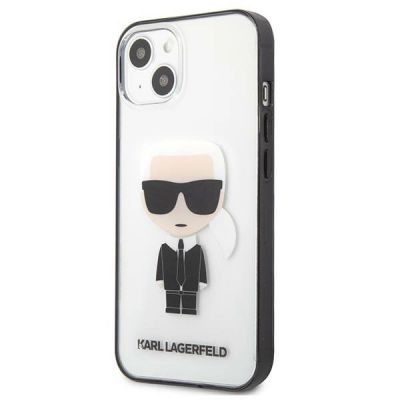 2. Karl Lagerfeld Iconik Karl Case für iPhone 13 mini - Transparent