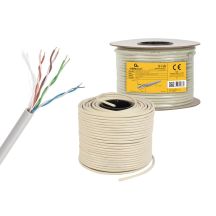 UTP-Kabel GEMBIRD UPC-5004E-SOL/100 (UTP; 100 m; Kat. 5e; grau)