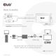 5. CLUB3D CAC-1720 Kabeladapter 0,6 m HDMI Typ A (Standard) VGA (D-Sub) + USB Schwarz