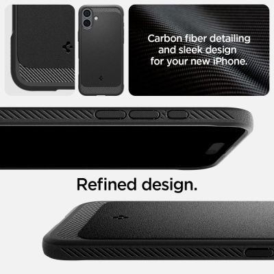 9. Spigen Rugged Armor MagSafe Hülle für iPhone 16 – Schwarz